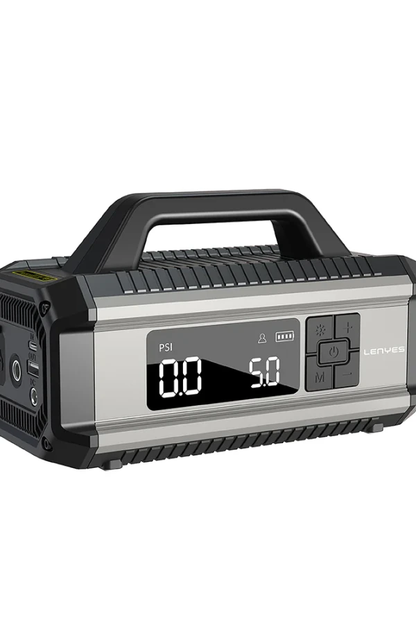 Lenyes LCI202 LED Işıklı Araç Akü Acil Durum Takviye Güç Kaynağı ve Hava Kompresörü 12V 150W 10000mAh
