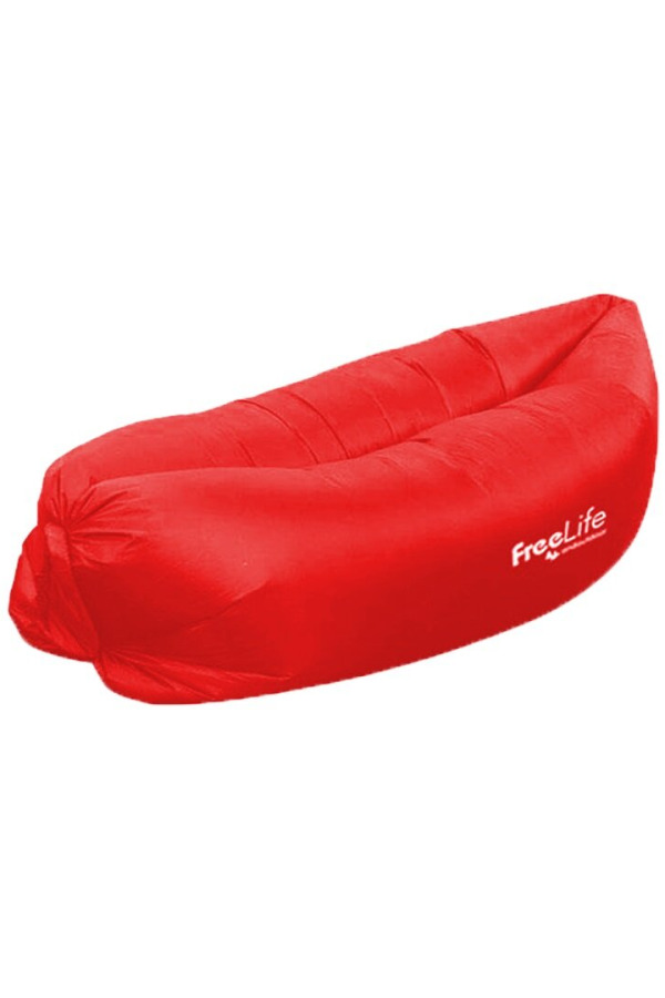 Andoutdoor Pratik Şişme Şezlong-KIRMIZI