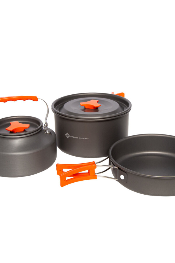 FreeCamp Alüminyum Çaydanlıklı Tencere Seti