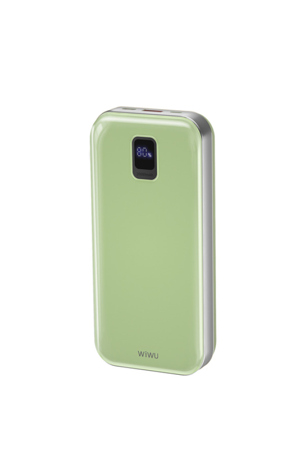 Wiwu JC-16 LED Ekranlı Li-Polimer Aşırı Akım Korumalı Taşınabilir Powerbank PD 20W 10000mAh